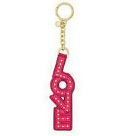 MICHAEL Michael Kors Pink and Gold Key & Card Holder - Picture 1 of 5